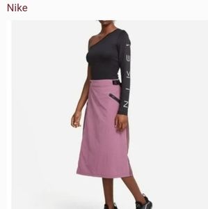 Nike Sz LG Sportswear Tech Pack Womens Midi Wrap Skirt Style: DD4618-646